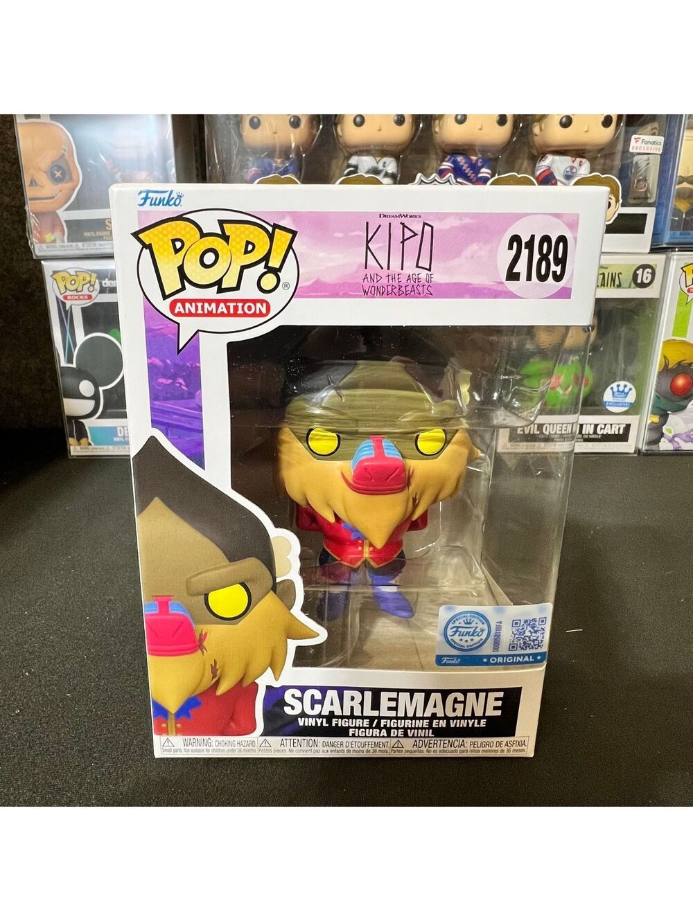 Funko Pop Animation Kipo and the Age of Wonderbeasts Scarlemagne 2189 Special Ed